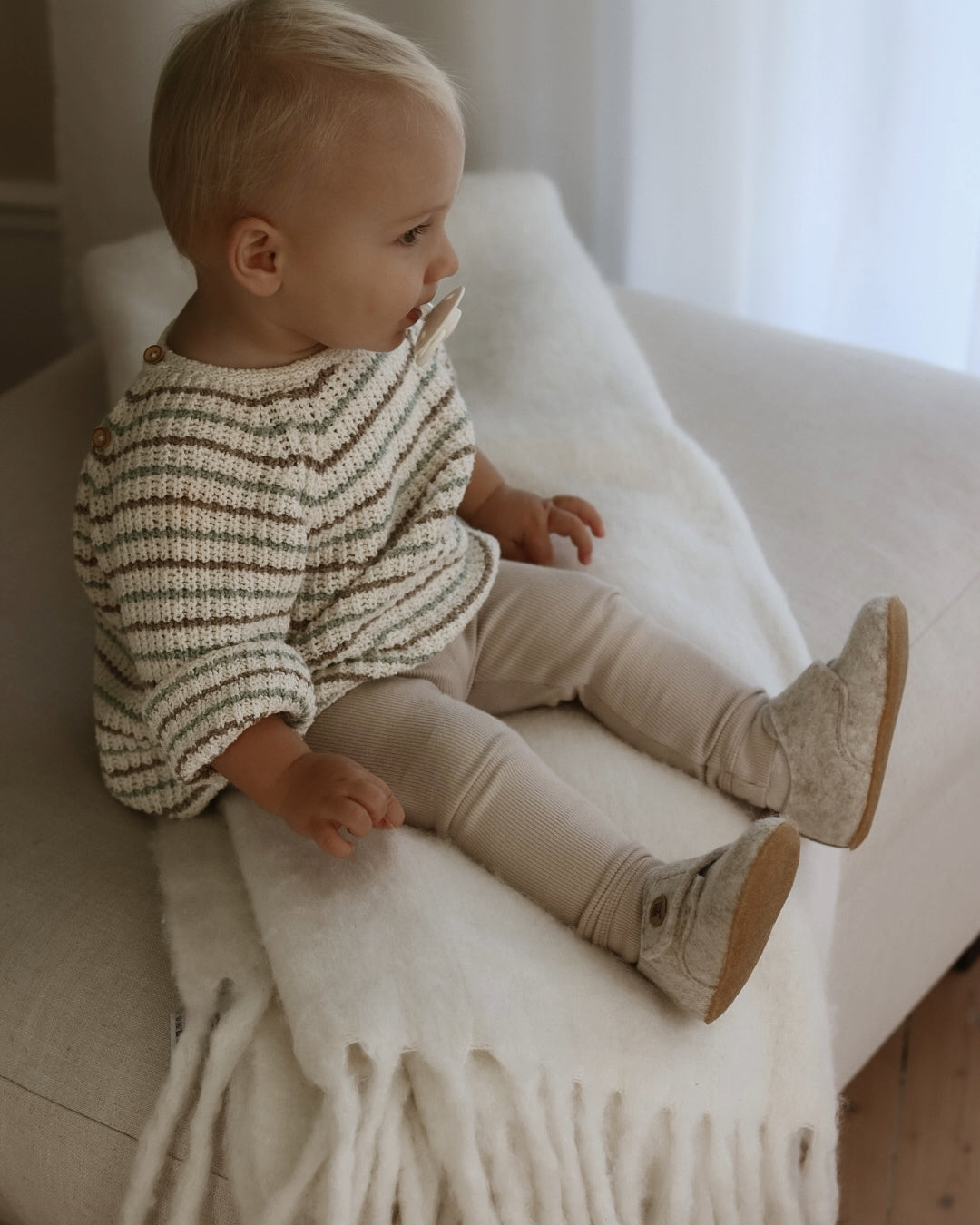 Kinderpantoffels - Beige
