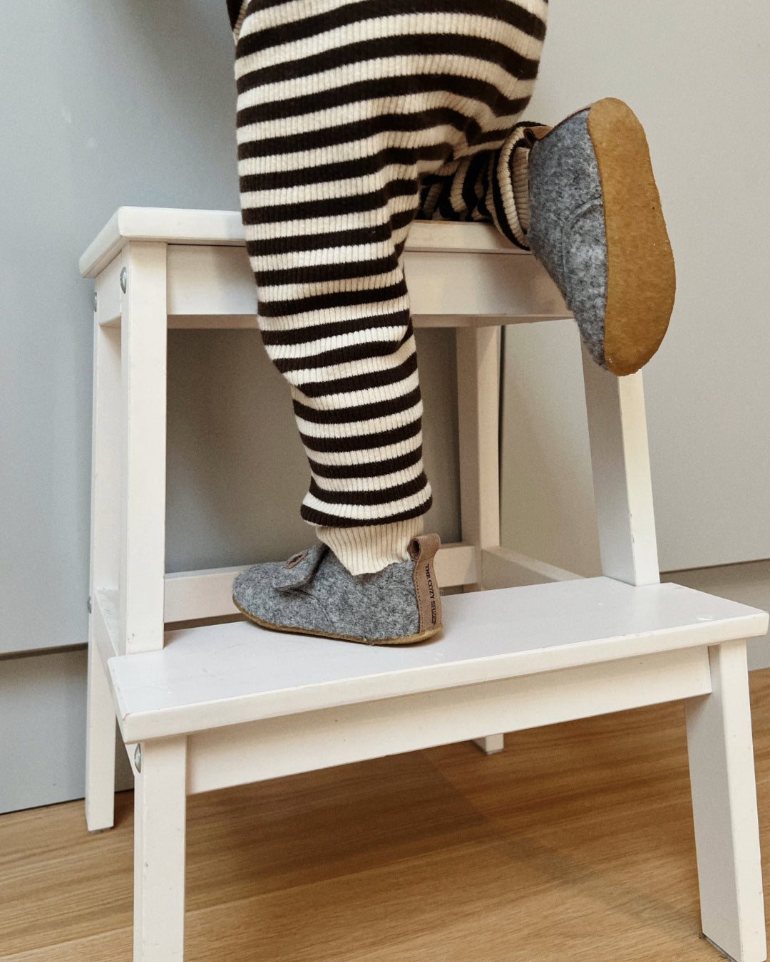 Kinderpantoffels - Lichtgrijs