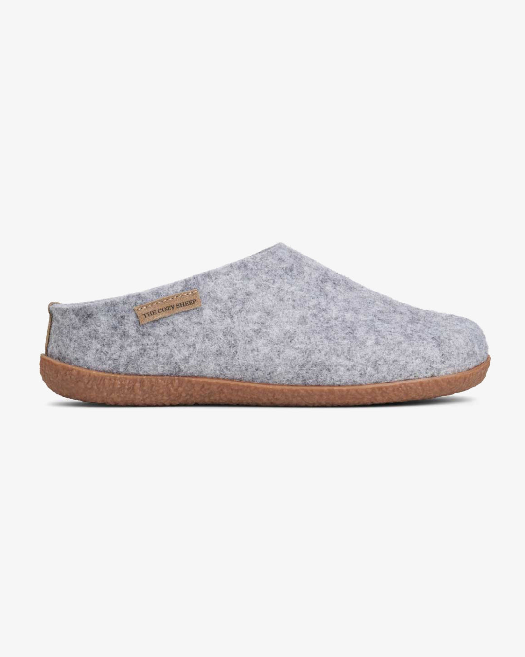 BeComfy Vilten Herenpantoffels Vilt Zool Zeer Licht Grijs Zwart 40 41 42 43 44 45 46 EU (Grafiet, EU-systeem voor schoenmaten, Volwassene, Numeriek