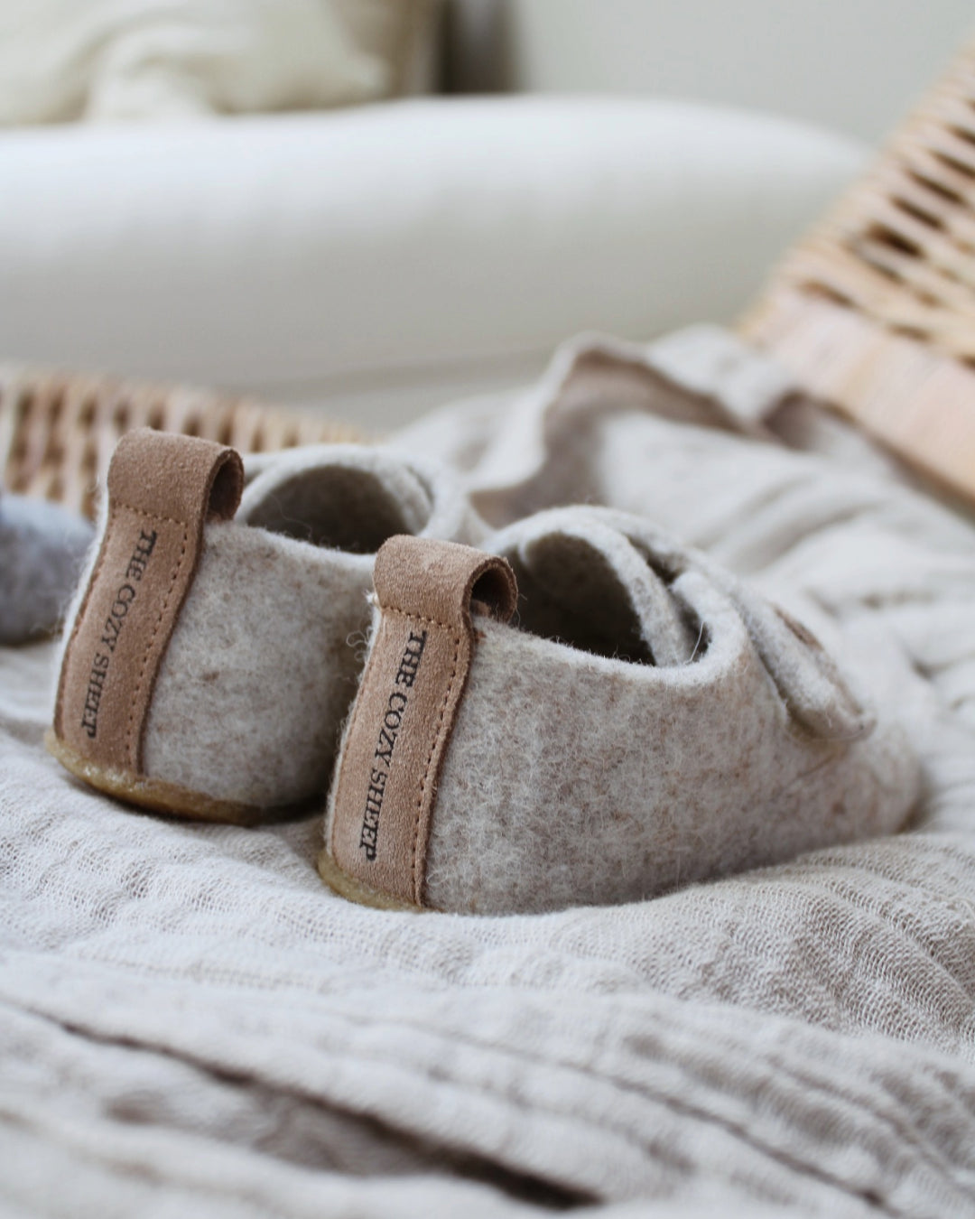 Kinderpantoffels - Beige