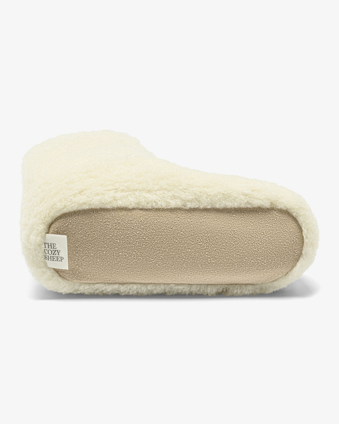 Uldhjemmesko til børn – hvid (Høj model) - The Cozy Sheep